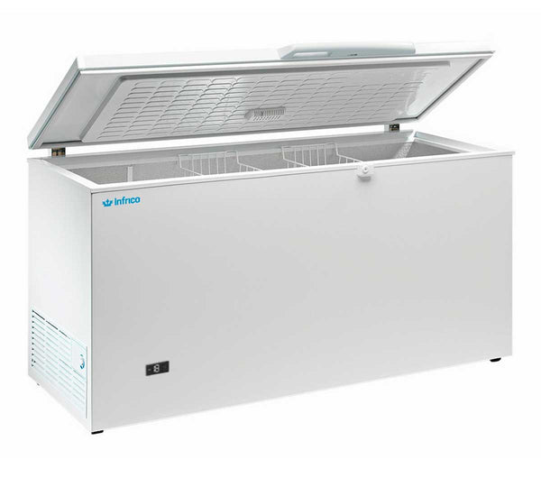 INFRICO - ARCÓN CONGELADOR TAPA ABATIBLE HF 500 AL HC