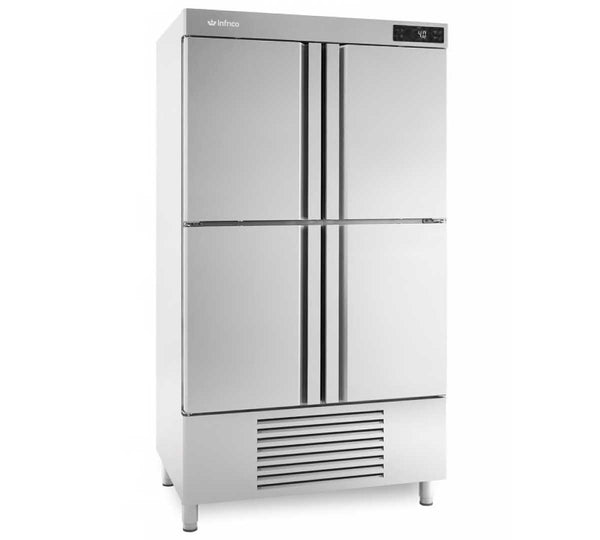 INFRICO - ARMARIO DE REFRIGERACIÓN EURONORM 600X400 AN 904 T/F - 2+2 PUERTAS