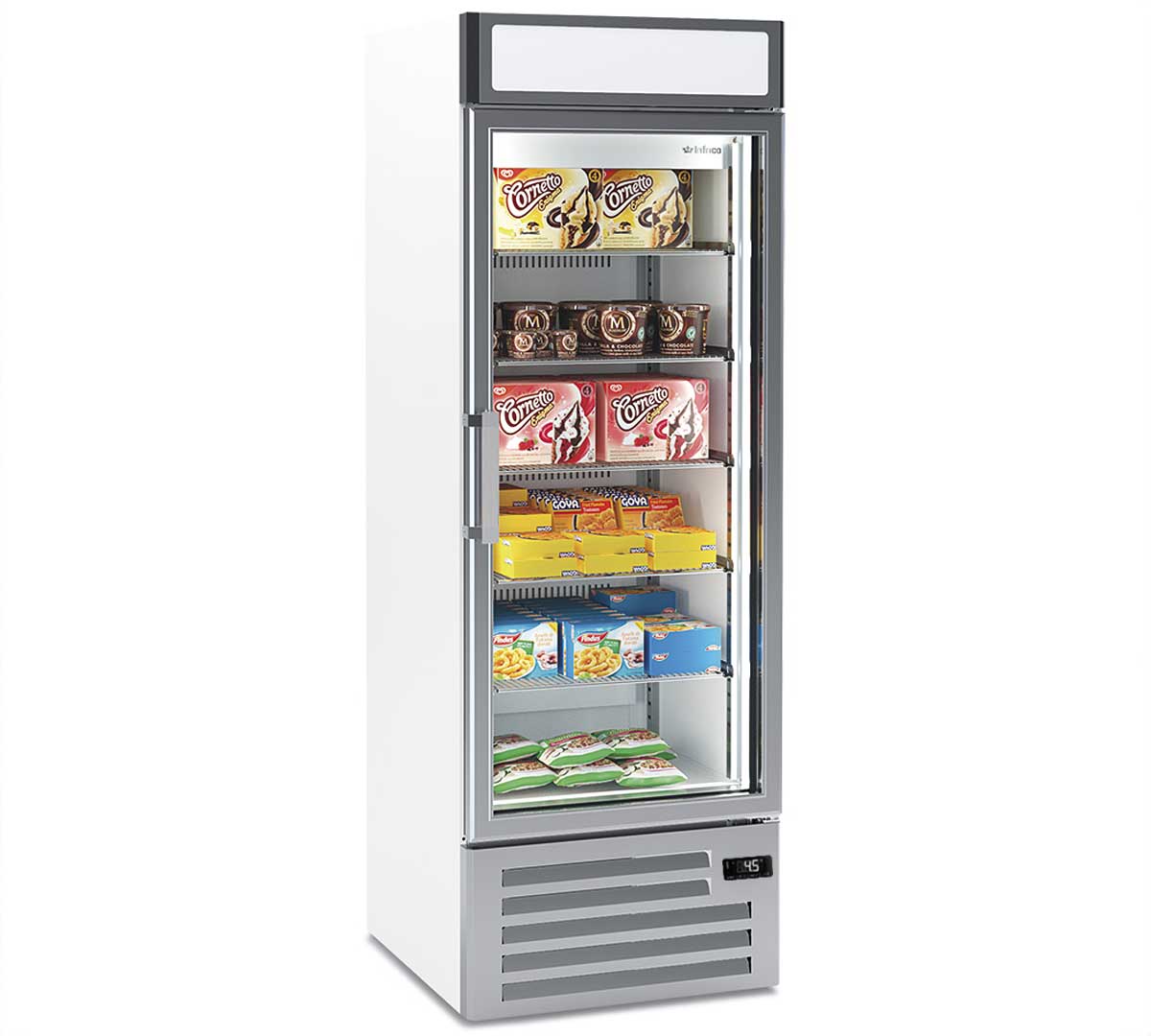 INFRICO - ARMARIO EXPOSITOR CONGELADOR NEC401FS