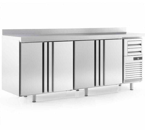 INFRICO - MESA REFRIGERADA FRENTE MOSTRADOR 4 PUERTAS FMPP 2500 II