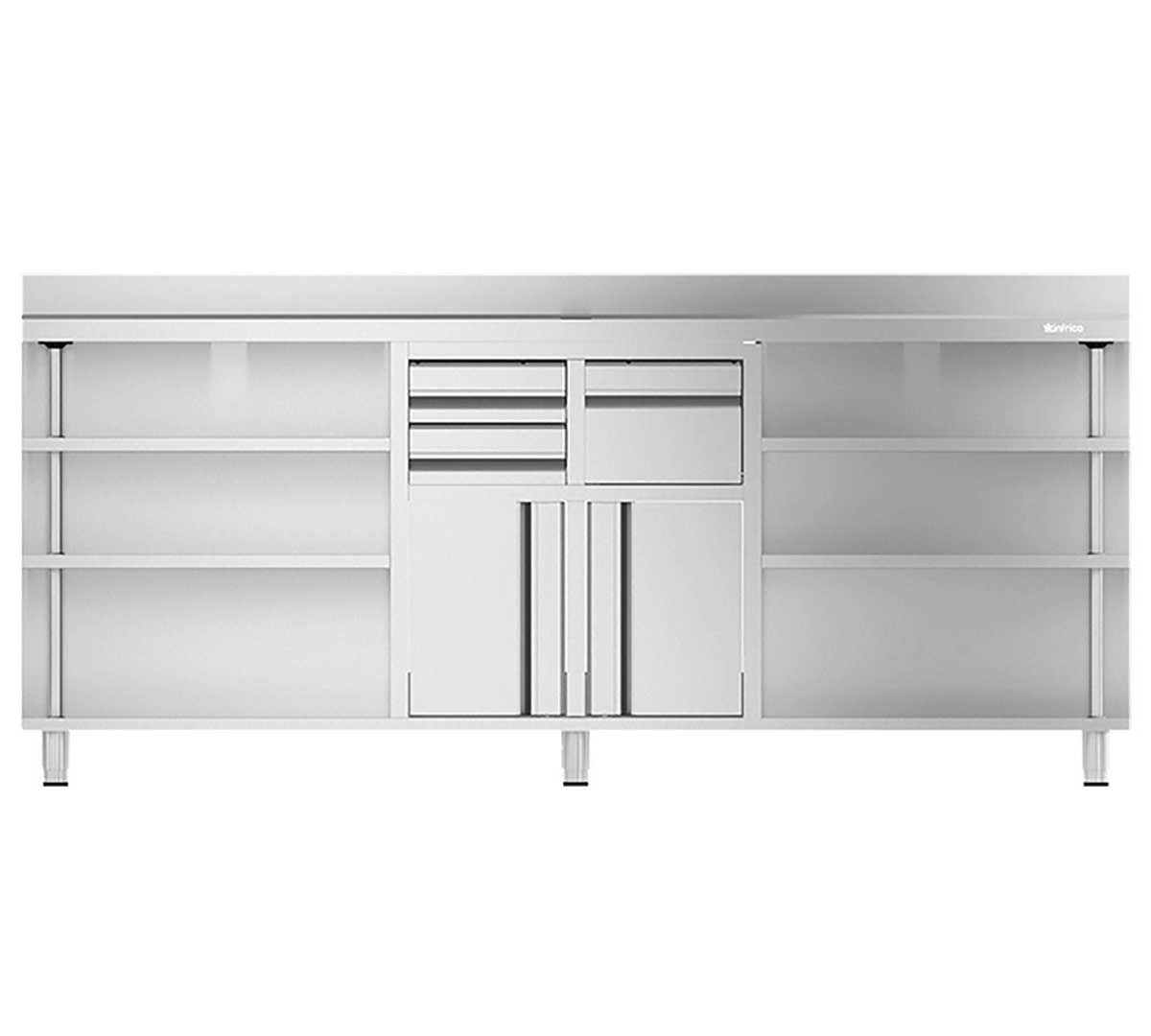INFRICO - MUEBLE MESA CAFETERA MCAF