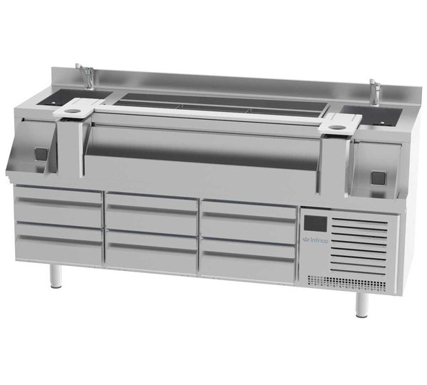 INFRICO - MESA REFRIGERADA COCKTAILS BST 2000 R