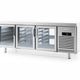 INFRICO - MESA REFRIGERADA PASTELERÍA 6 PUERTAS CRISTAL PASANTES MR 2190 PDCR