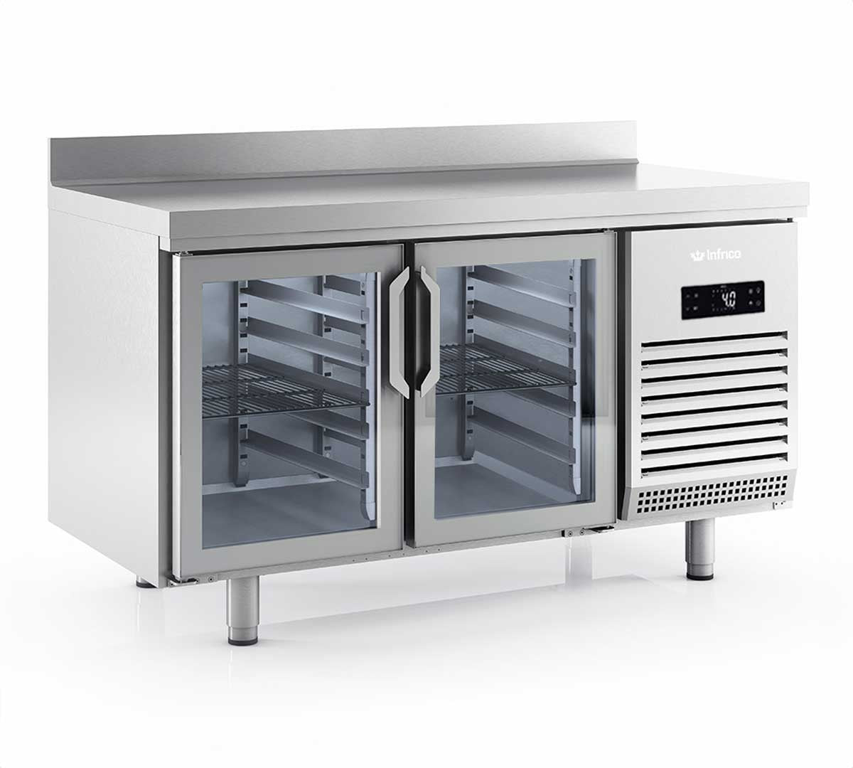 INFRICO - MESA REFRIGERADA PUERTAS CRISTAL BMPP CR