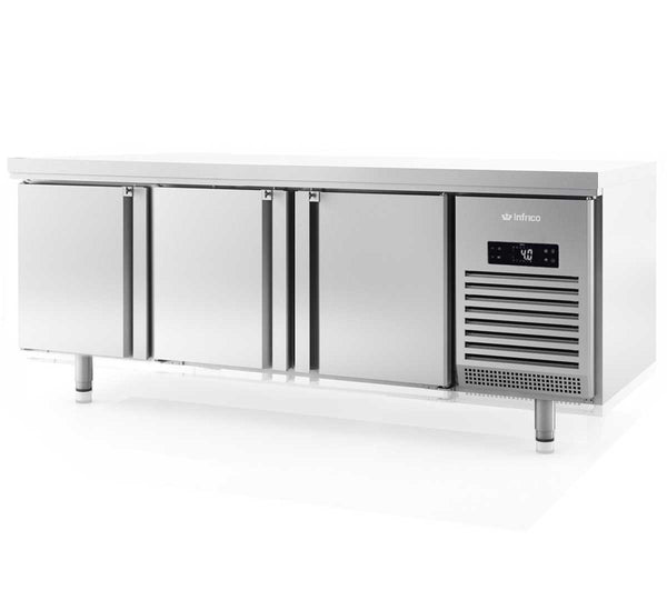 INFRICO - MESA REFRIGERADA GASTRONORM PUERTAS PASANTES BMGN 1960 PDC