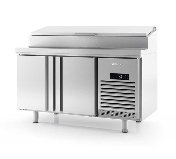 INFRICO - MESA REFRIGERADA PARA ENSALADAS SERIE 700 2 PUERTAS GN 1/1 BMGN1470