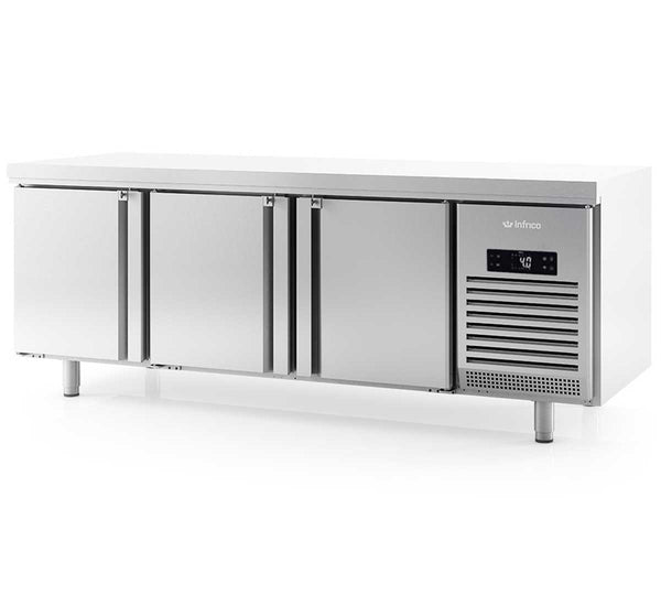 INFRICO - MESA REFRIGERADA PASTELERÍA 6 PUERTAS PASANTES MR 2190 PDC