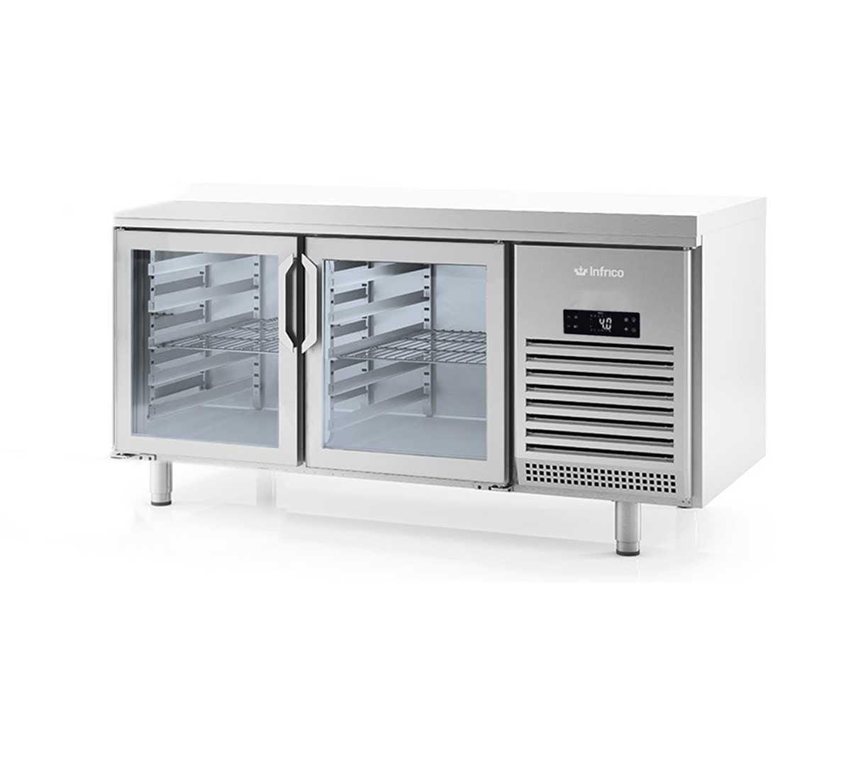 INFRICO - MESA REFRIGERADA PASTELERÍA 2 PUERTAS MR 1620 CR