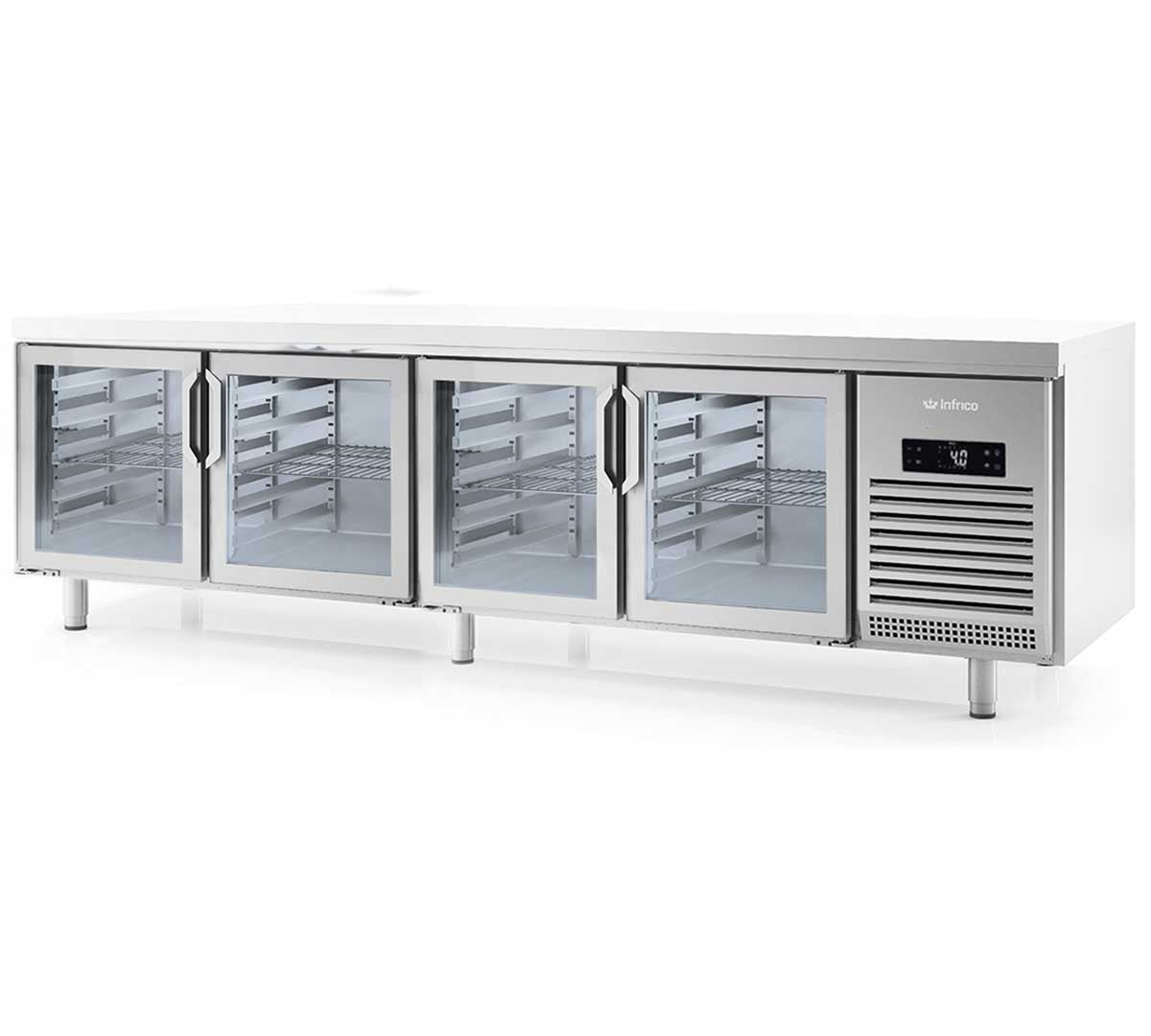 INFRICO - MESA REFRIGERADA PASTELERÍA 4 PUERTAS MR 2750 CR