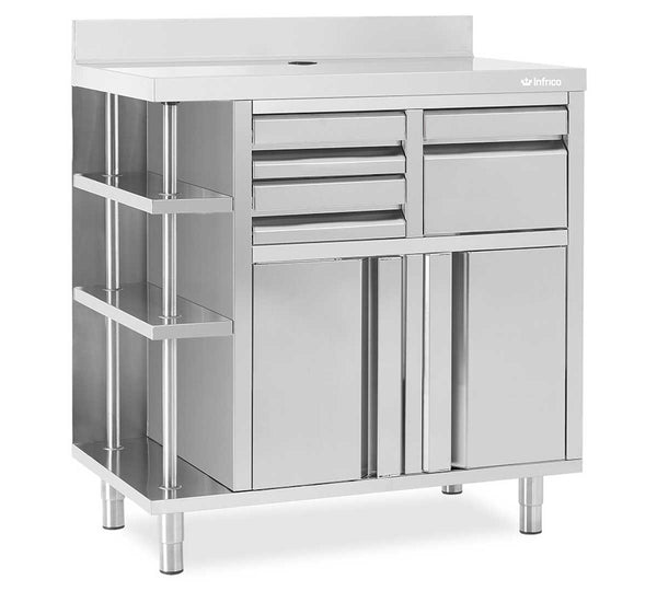 INFRICO - MUEBLE MESA CAFETERA MCAF CD/CI