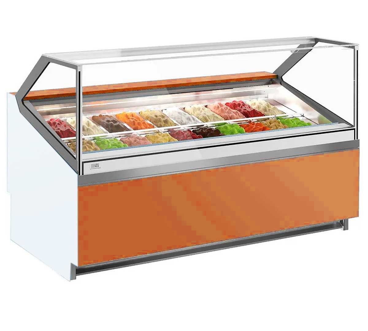 INFRICO VITRINA EXPOSITORA HELADOS CORAL VCB15UH