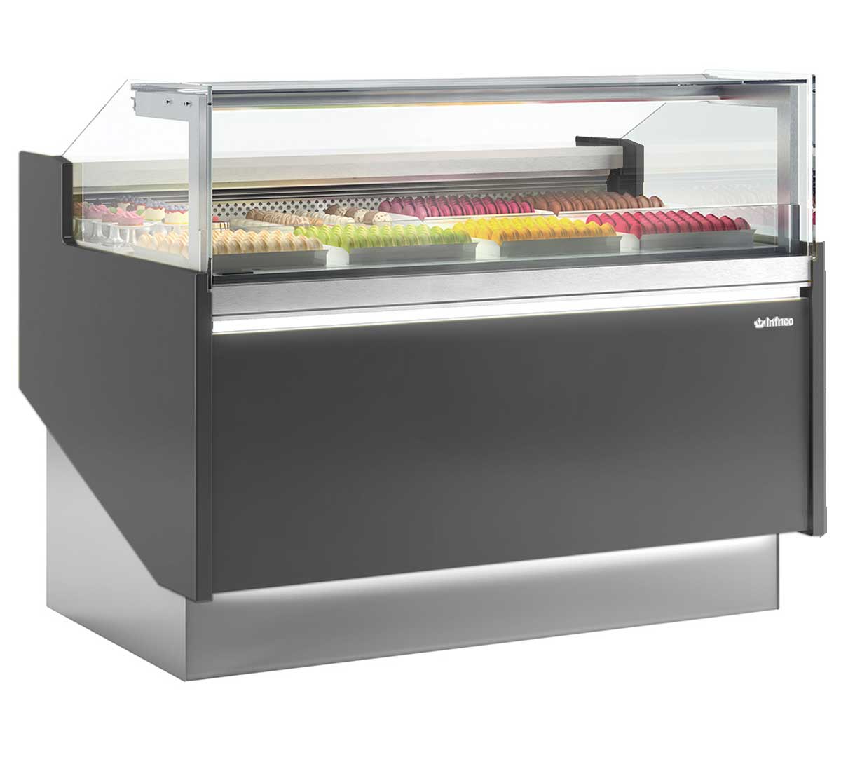 INFRICO - VITRINA DE PASTELERÍA SERIE LYON CHOCOLATE