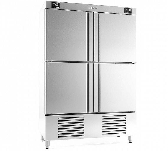 INFRICO - ARMARIO REFRIGERACIÓN SERIE NACIONAL AN 1004 T/F - 2+2 PUERTAS