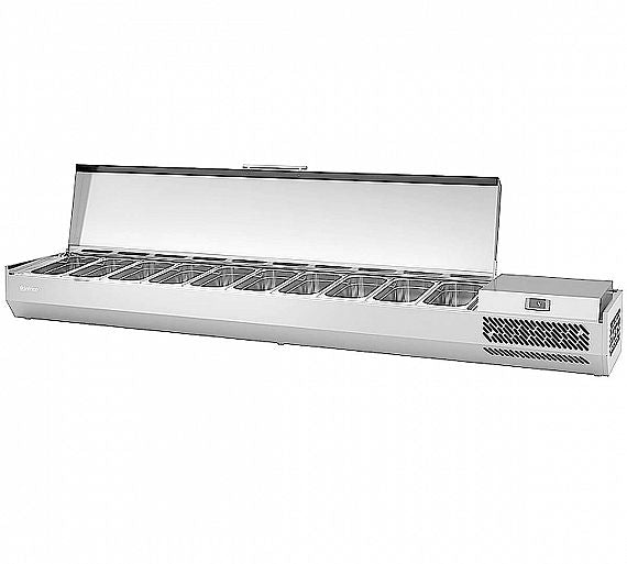 Infrico Vitrina Expositora Ingredientes VIP - Ancho 230 cm