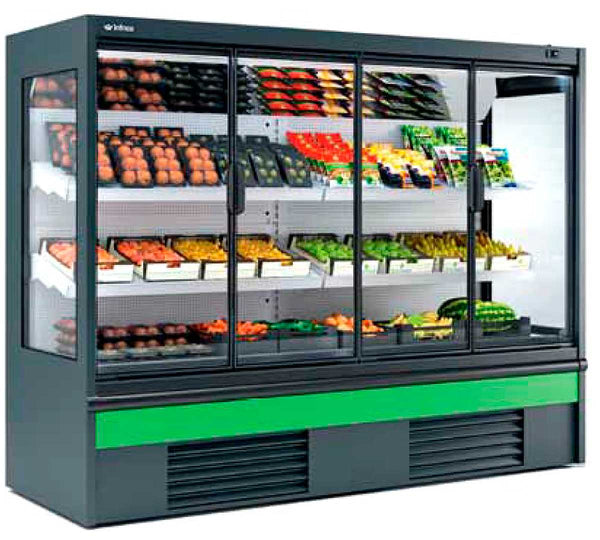 Infrico Vitrina Mural Cerrada Capacidad 555 l - Ancho 187,5 cm