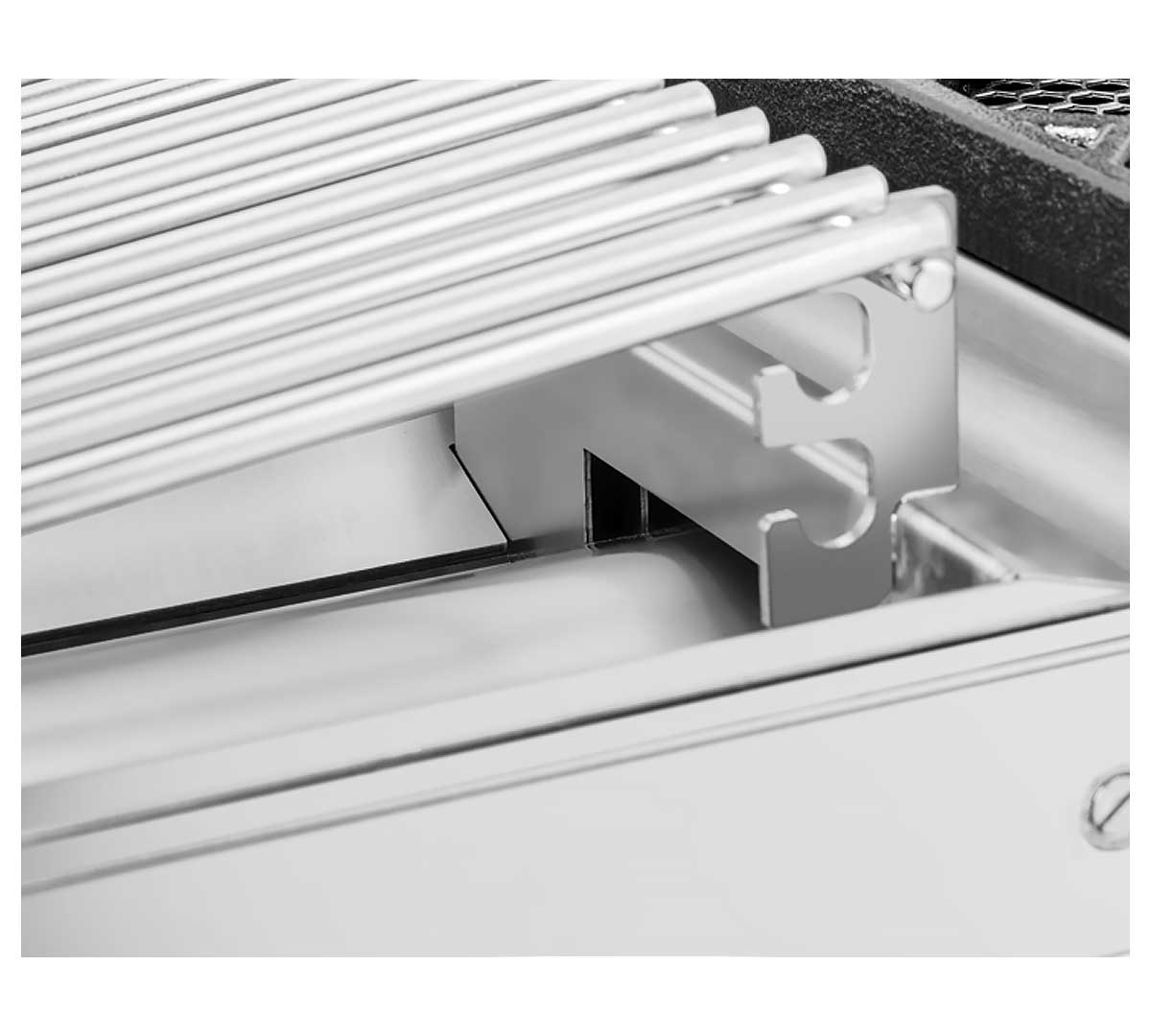 JEMI – PG60/2 PARRILLA A GAS AGUA SERIE 600 PIE – 4 QUEMADORES