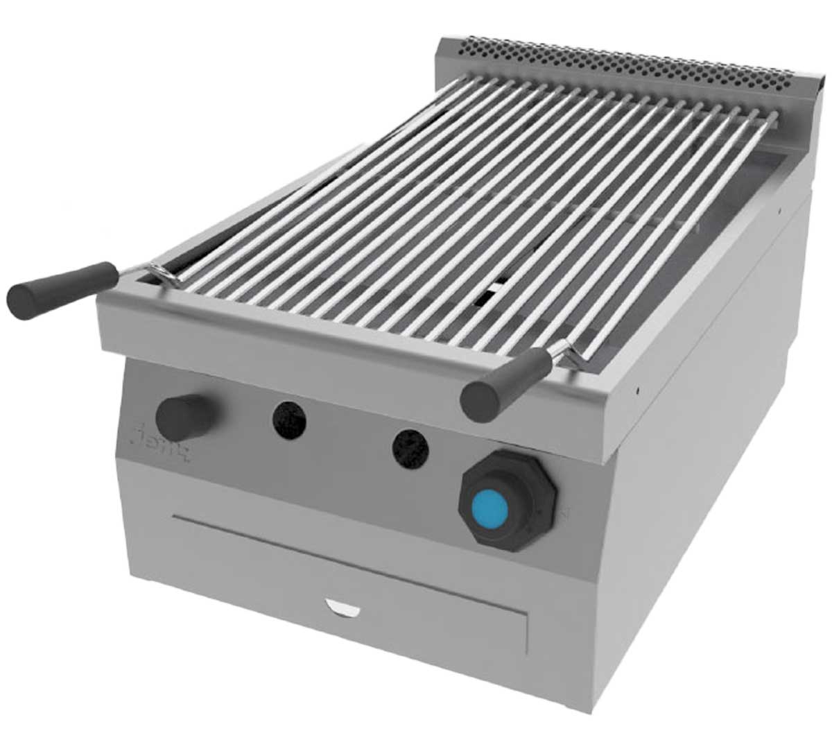 JEMI – SPG60 PARRILLA A GAS AGUA SERIE 600 SOBREMESA – 2 QUEMADORES