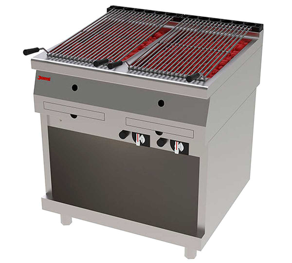 JEMI – PLG70/2 PARRILLA A GAS PIEDRA VOLCÁNICA SERIE 750 PLG70/2 – 4 QUEMADORES