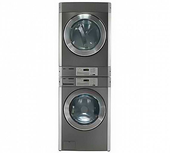 LG - LAVADORA + SECADORA ELÉCTRICA TITAN 15 KILOS EN COLUMNA