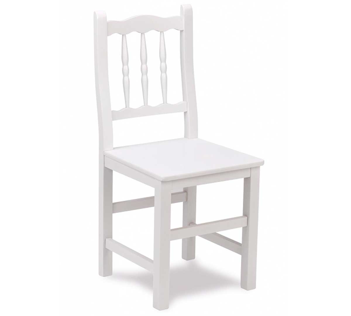 MUEBLES ROMERO - SILLA 10 MADERA