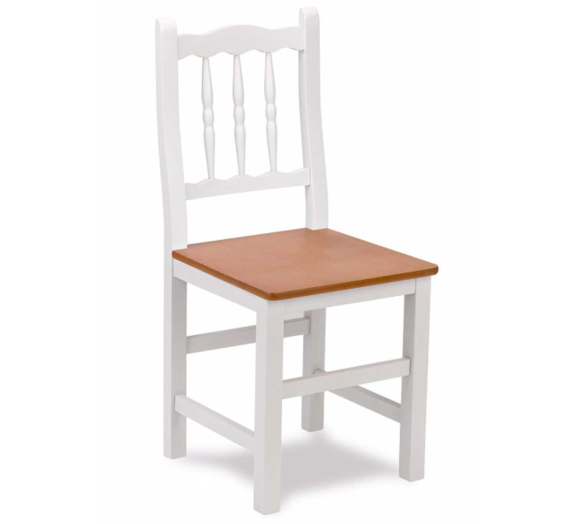 MUEBLES ROMERO - SILLA 10 MADERA