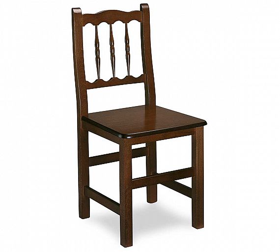 MUEBLES ROMERO - SILLA 10 MADERA