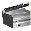 MAINHO - FRY TOP PLR-120 N SERIE EURO-SNACK PLACA MIXTA