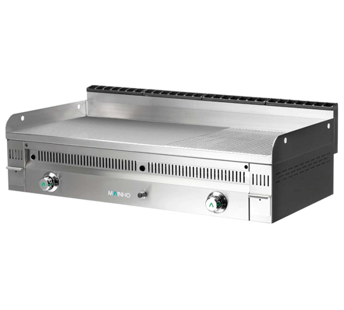 MAINHO - FRY TOP PLR-120 N SERIE EURO-SNACK PLACA MIXTA