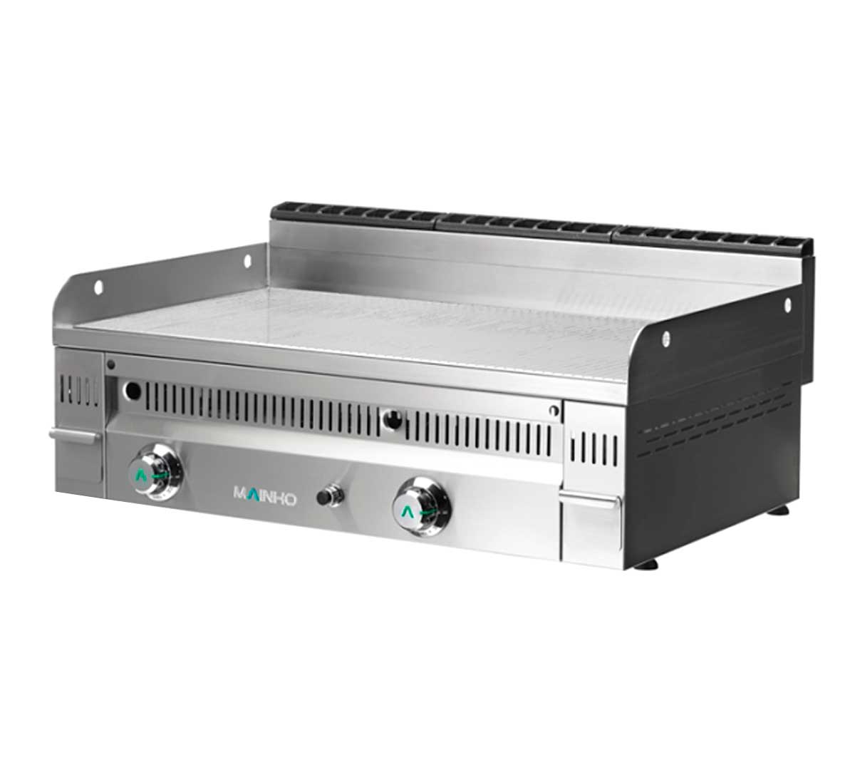 MAINHO - FRY TOP PLRR-90 N ACERO EURO-SNACK PLACA RANURADA