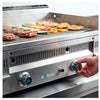 MAINHO - FRY TOP PLRR-120 N ACERO EURO-SNACK PLACA RANURADA