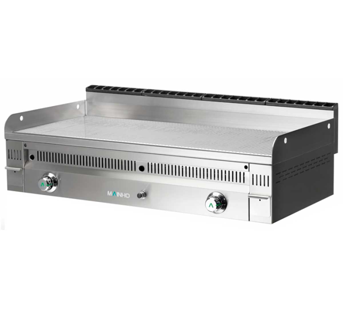MAINHO - FRY TOP PLRR-120 N ACERO EURO-SNACK PLACA RANURADA