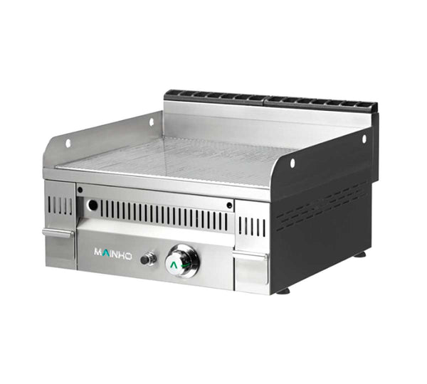 MAINHO - FRY TOP PLRR-60 N ACERO EURO-SNACK PLACA RANURADA
