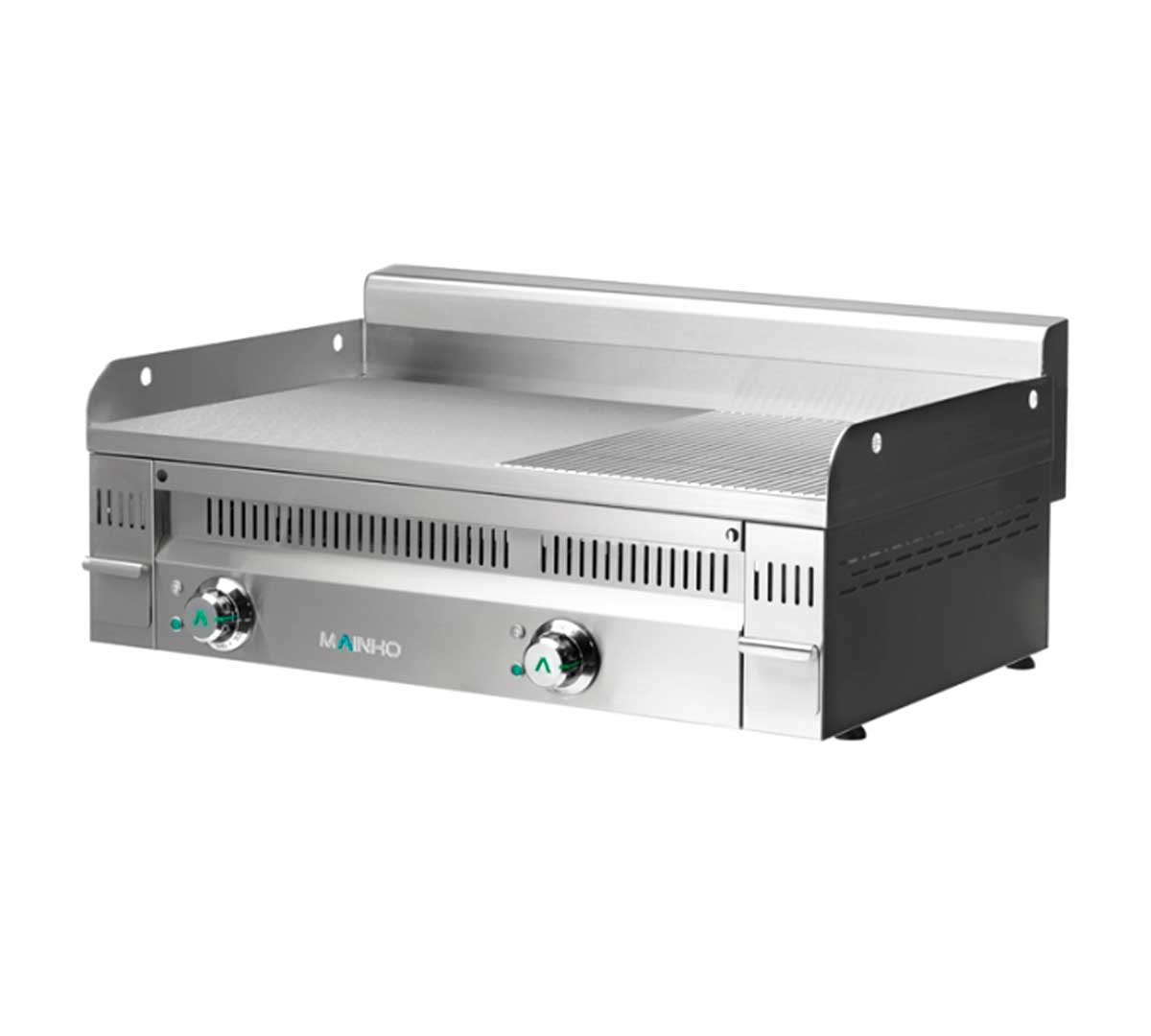 MAINHO - FRY TOP PLR-90ET ACERO SERIE EURO-SNACK PLACA MIXTA