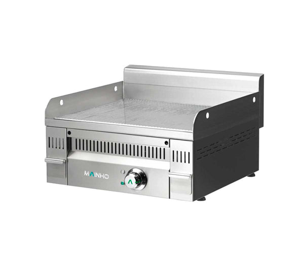 MAINHO - FRY TOP PLRR-60ET ACERO EURO-SNACK PLACA RANURADA