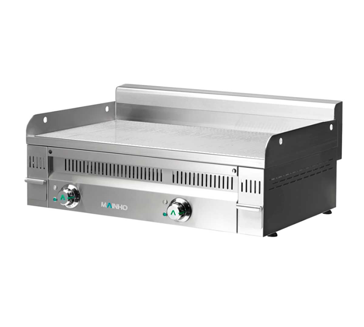 MAINHO - FRY TOP PLRR-90ET ACERO EURO-SNACK PLACA RANURADA