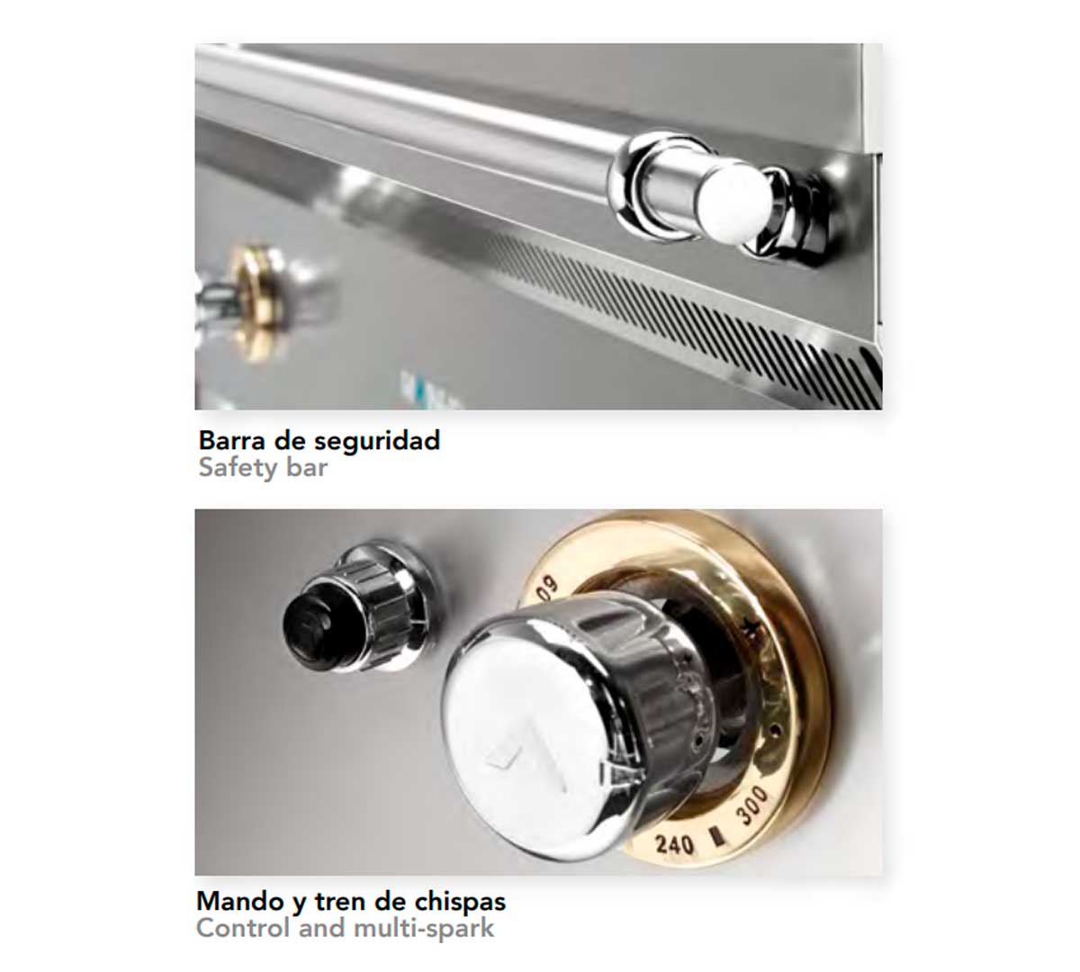 MAINHO - FRY TOP FC-150/7 TY CROMO SERIE TEPPANYAKI