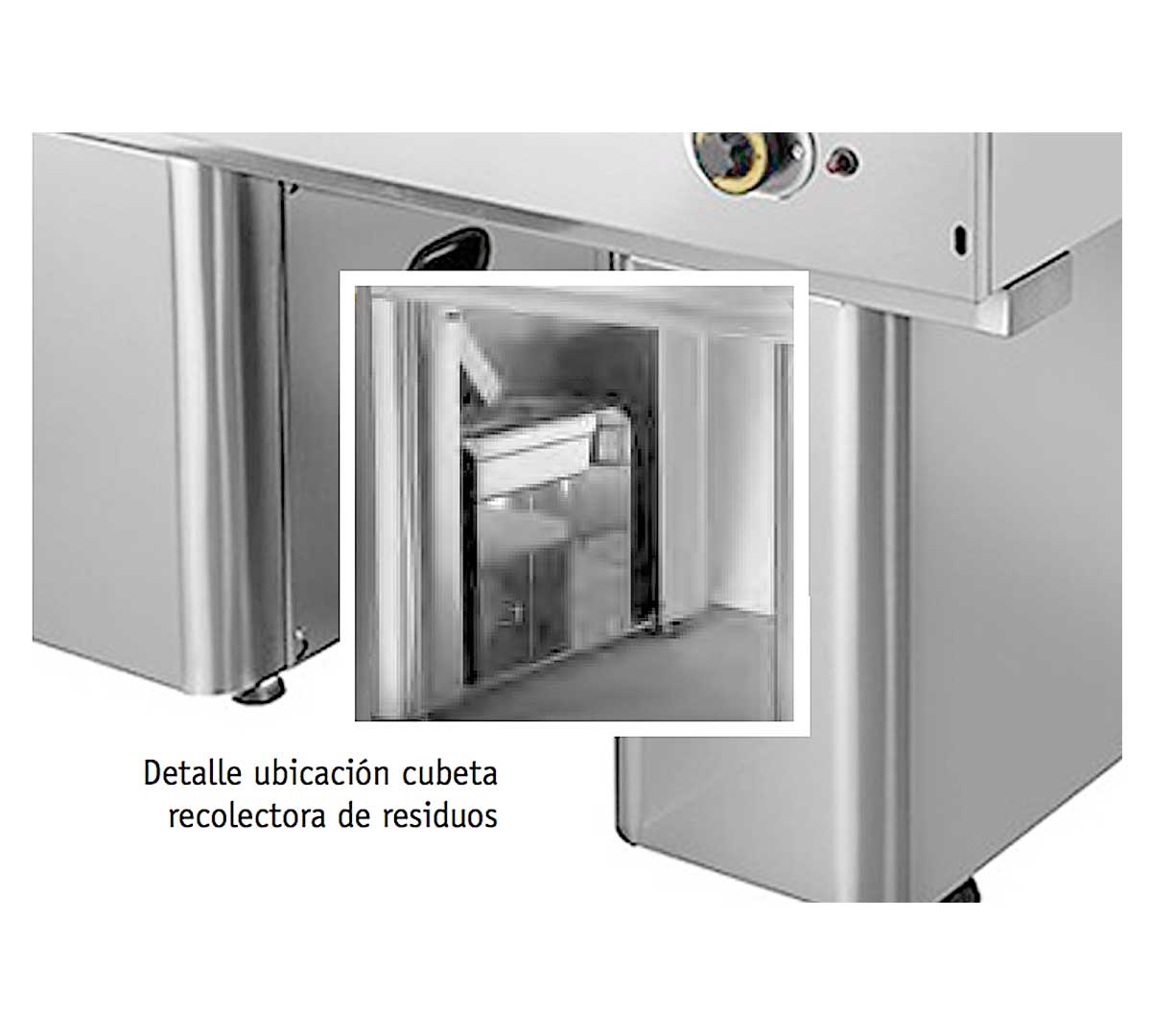 MAINHO - FRY TOP FLE150/7 ACERO SERIE UNI