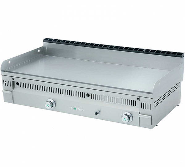 MAINHO - PL 120 N FRY TOP DE ACERO SERIE EURO-SNACK PLACA LISA