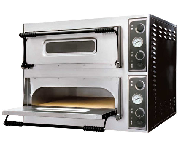 MES FRED - HORNO PIZZA BASIC 44 ANALÓGICO - 2 CÁMARAS - 8 PIZZAS Ø 32CM