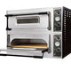MES FRED - HORNO PIZZA BASIC XL 99 ANALÓGICO - 2 CÁMARAS - 18 PIZZAS Ø 35CM