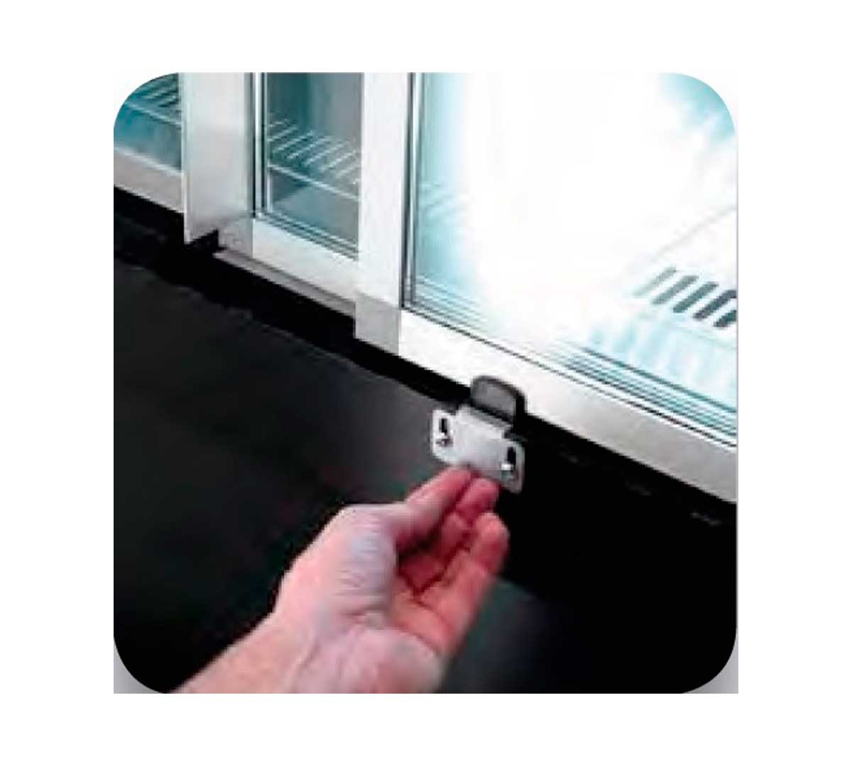 MES FRED - VITRINA EXPOSITORA EVO 150 CM