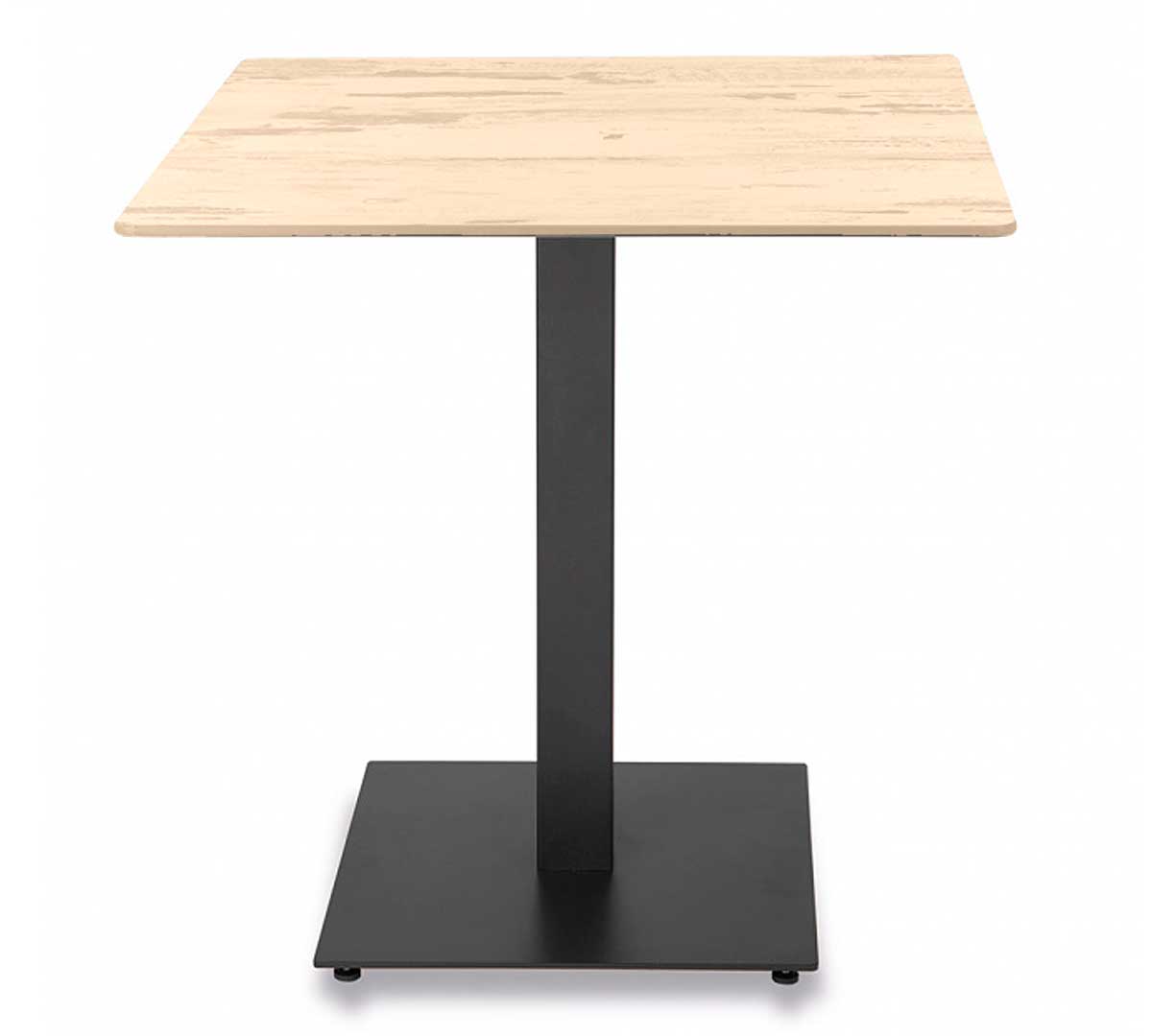 MUEBLES ROMERO - MESA 3020 COMPACT BASIC - BLANCO - 60X60 CM