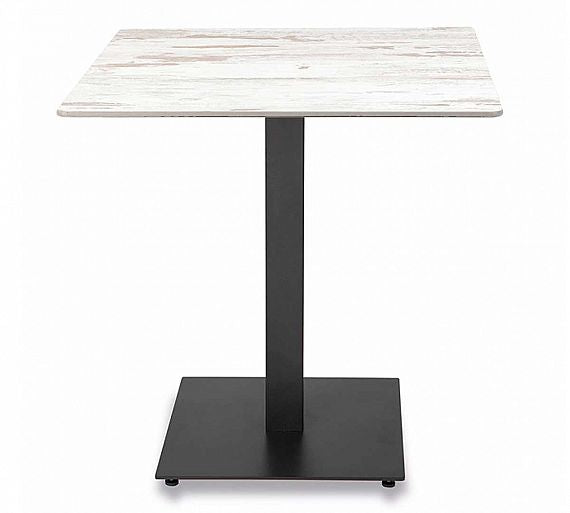 MUEBLES ROMERO - MESA 3020 WERZALIT - BLANCO - 60X60 CM