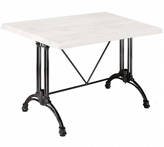 MUEBLES ROMERO - MESA 364 - BLANCO - 100 X 60 CM