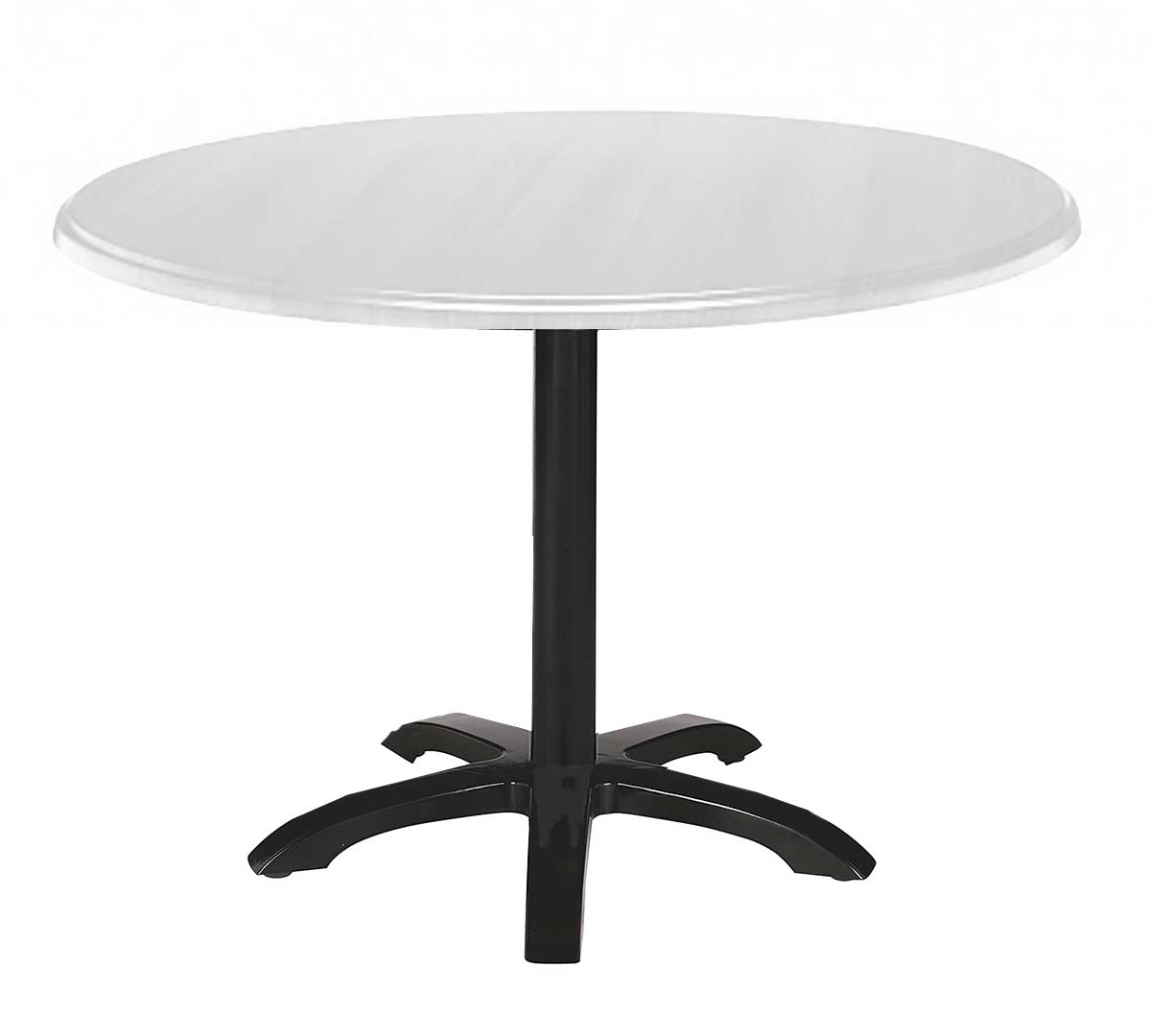 MUEBLES ROMERO - MESA 387 WERZALIT - BLANCO - 90 CM