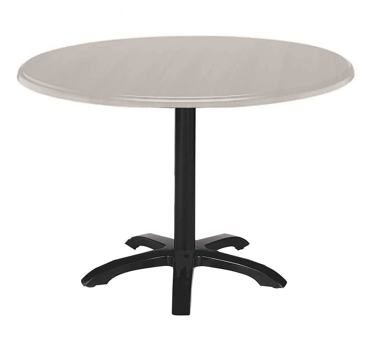 MUEBLES ROMERO - MESA 387 WERZALIT - BLANCO - 90 CM