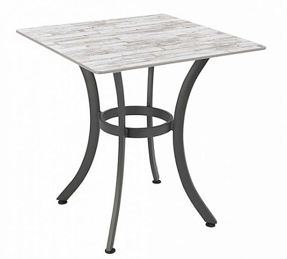 MUEBLES ROMERO - MESA 436 WERZALIT - BLANCO - 60X60 CM