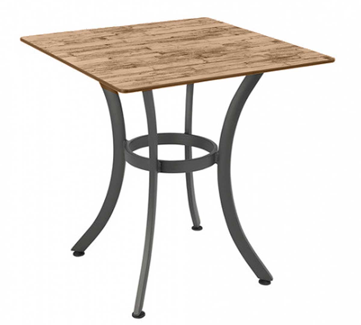 MUEBLES ROMERO - MESA 436 WERZALIT - BLANCO - 60X60 CM