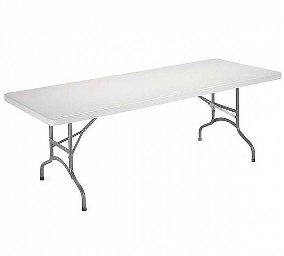 MUEBLES ROMERO - MESA PLEGABLE RECTANGULAR 311 - 153X72 CM