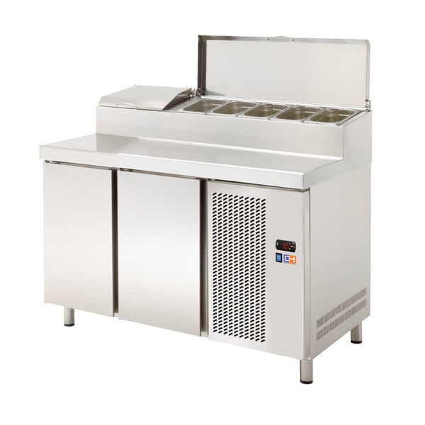 CLIMAHOSTELERIA - MESA REFRIGERADA CORDOBA MRP-135E - 2 PUERTAS